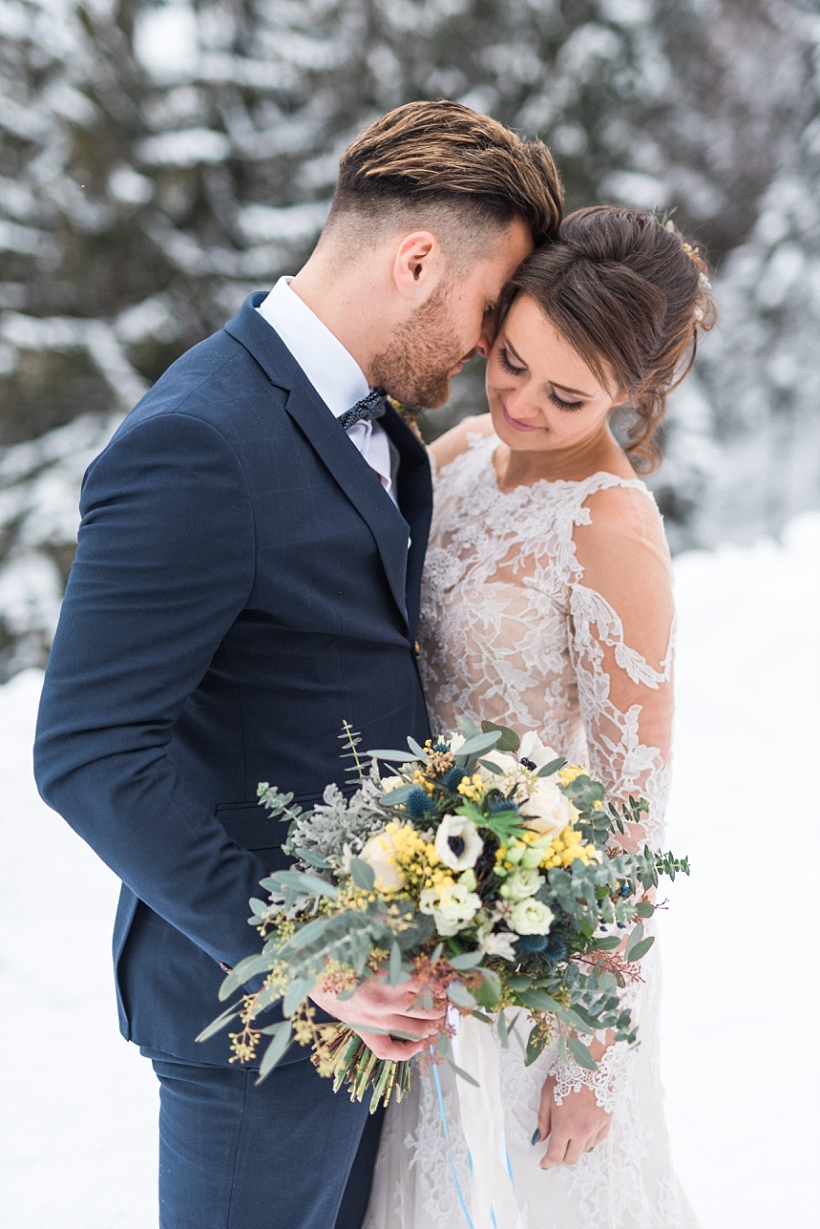 Hochzeitsfotograf Kufstein Hinterthiersee Tirol Österreich - Hochzeit Kala Alm Styled Shooting - Winter Mountain Elopement