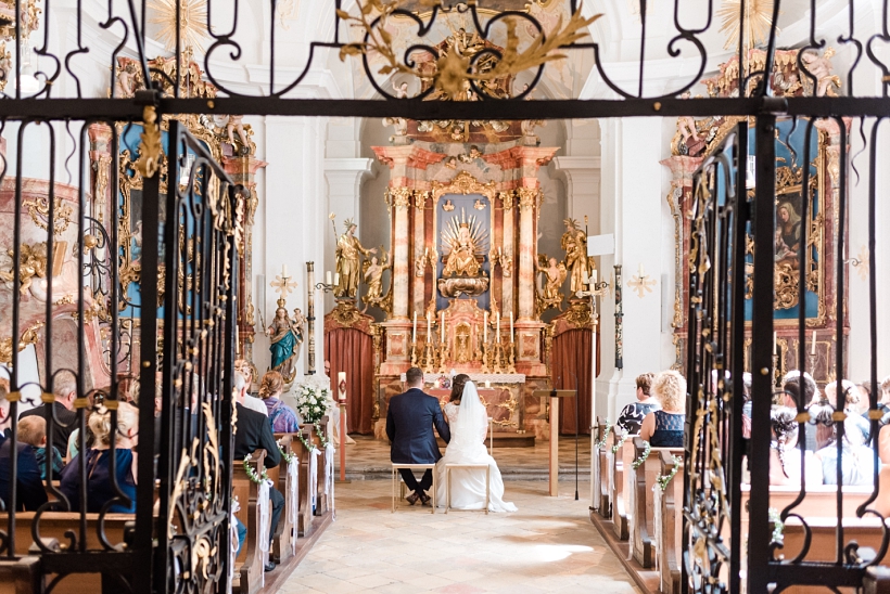 Hochzeitsfotos Menterschwaige München und St. Anna Kirche Thalkirchen