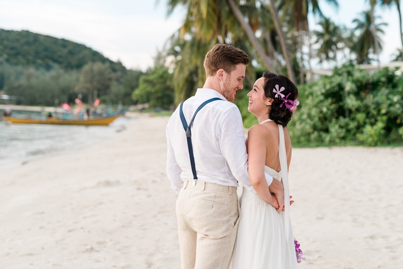 Thailand Wedding Photographer After Wedding Photoshooting Koh Samui Chai Talay