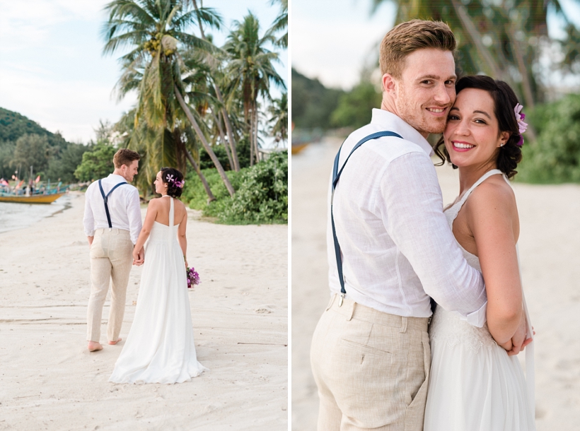 Thailand Wedding Photographer After Wedding Photoshooting Koh Samui Chai Talay