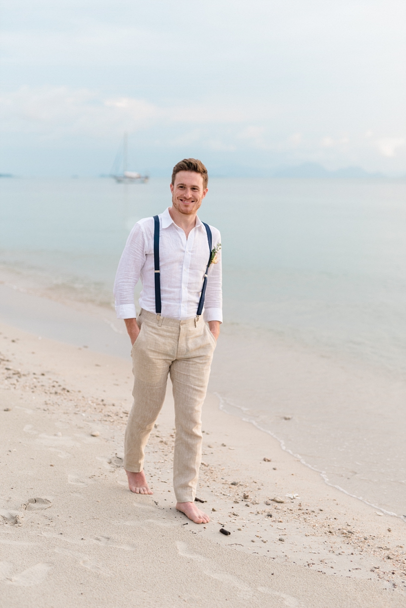 After Wedding Photos on Koh Samui in Thailand Chai Talay