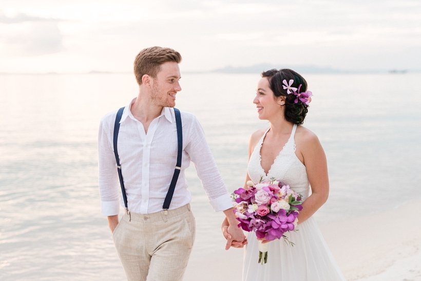 Thailand Wedding Photographer After Wedding Photoshooting Koh Samui Chai Talay