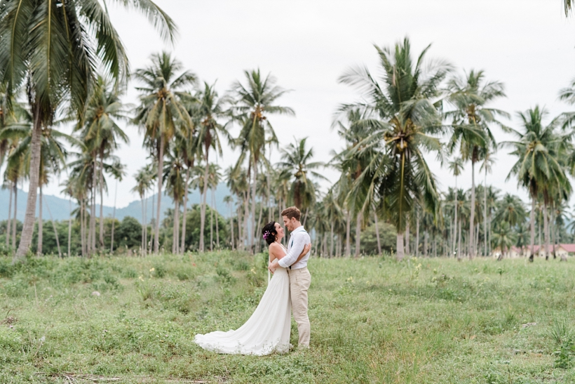 Thailand Wedding Photographer After Wedding Photoshooting Koh Samui Chai Talay