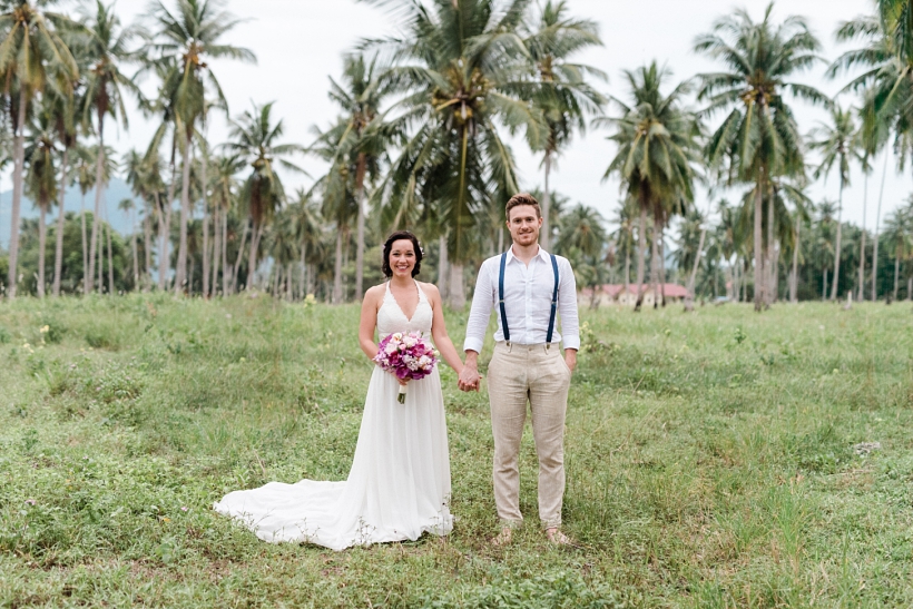 Thailand Wedding Photographer After Wedding Photoshooting Koh Samui Chai Talay