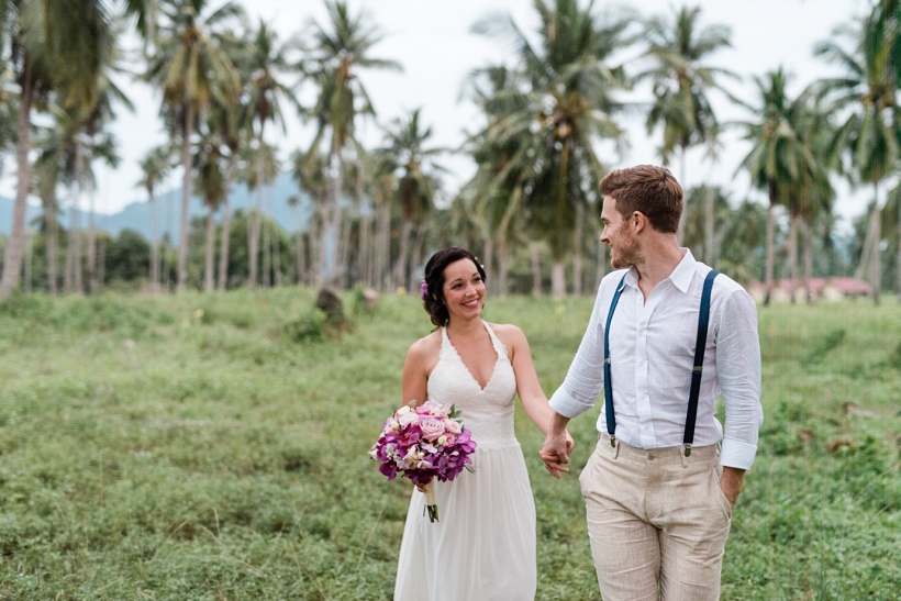 Thailand Wedding Photographer After Wedding Photoshooting Koh Samui Chai Talay