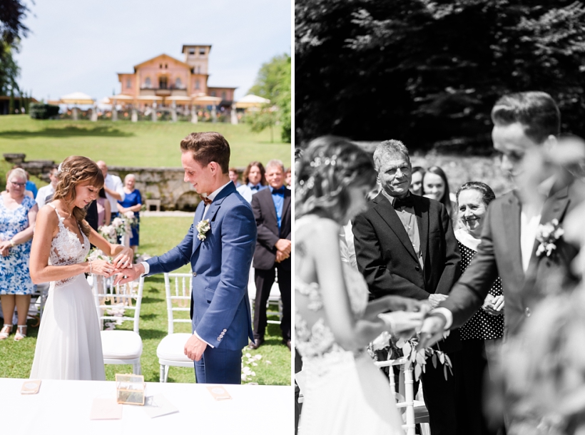 Hochzeitsfotos im LA VILLA Starnberger See von Hochzeitsfotografin Katrin Kind aus München