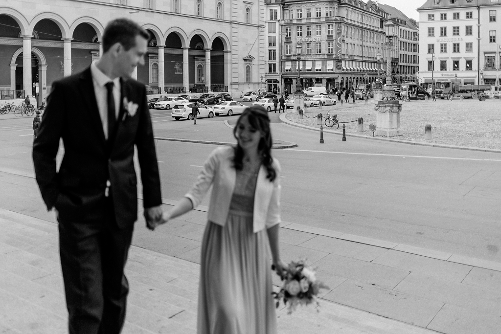 Hochzeitsfotos Residenz München und Standesamt Ruppertstraße