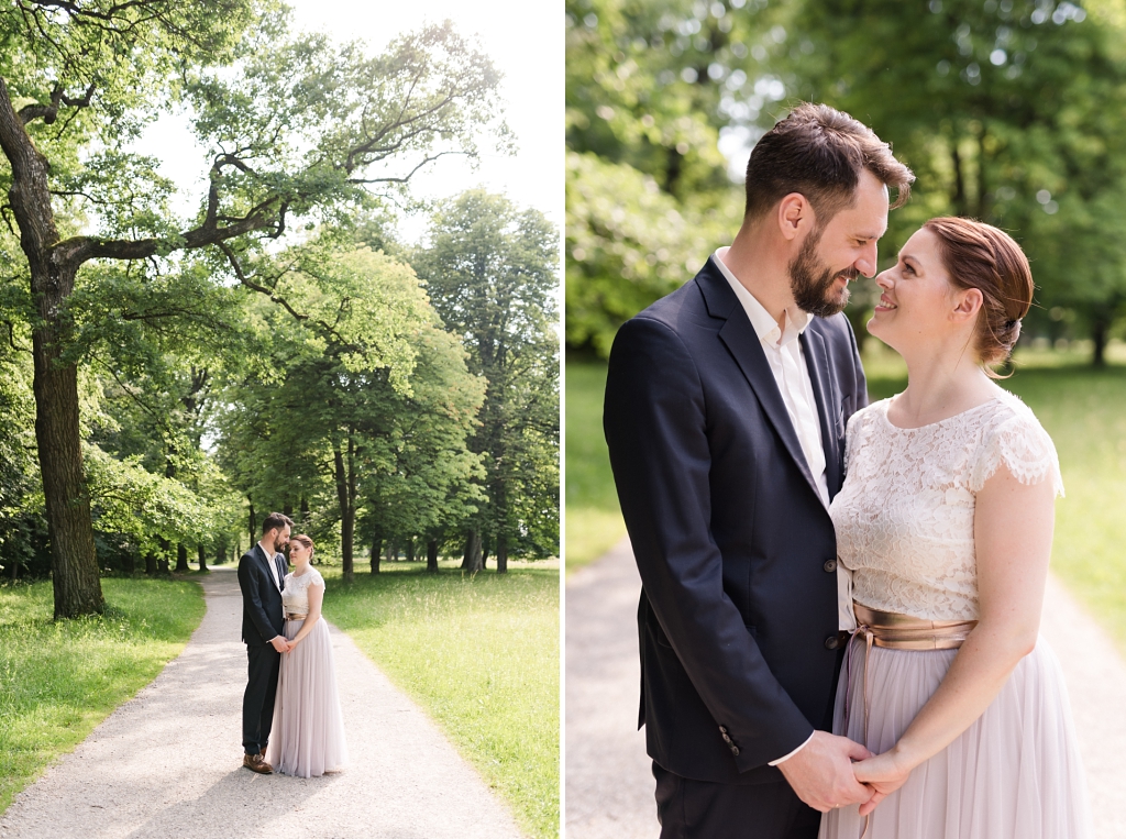 Hochzeit Fotoshooting Schloss Nymphenburg